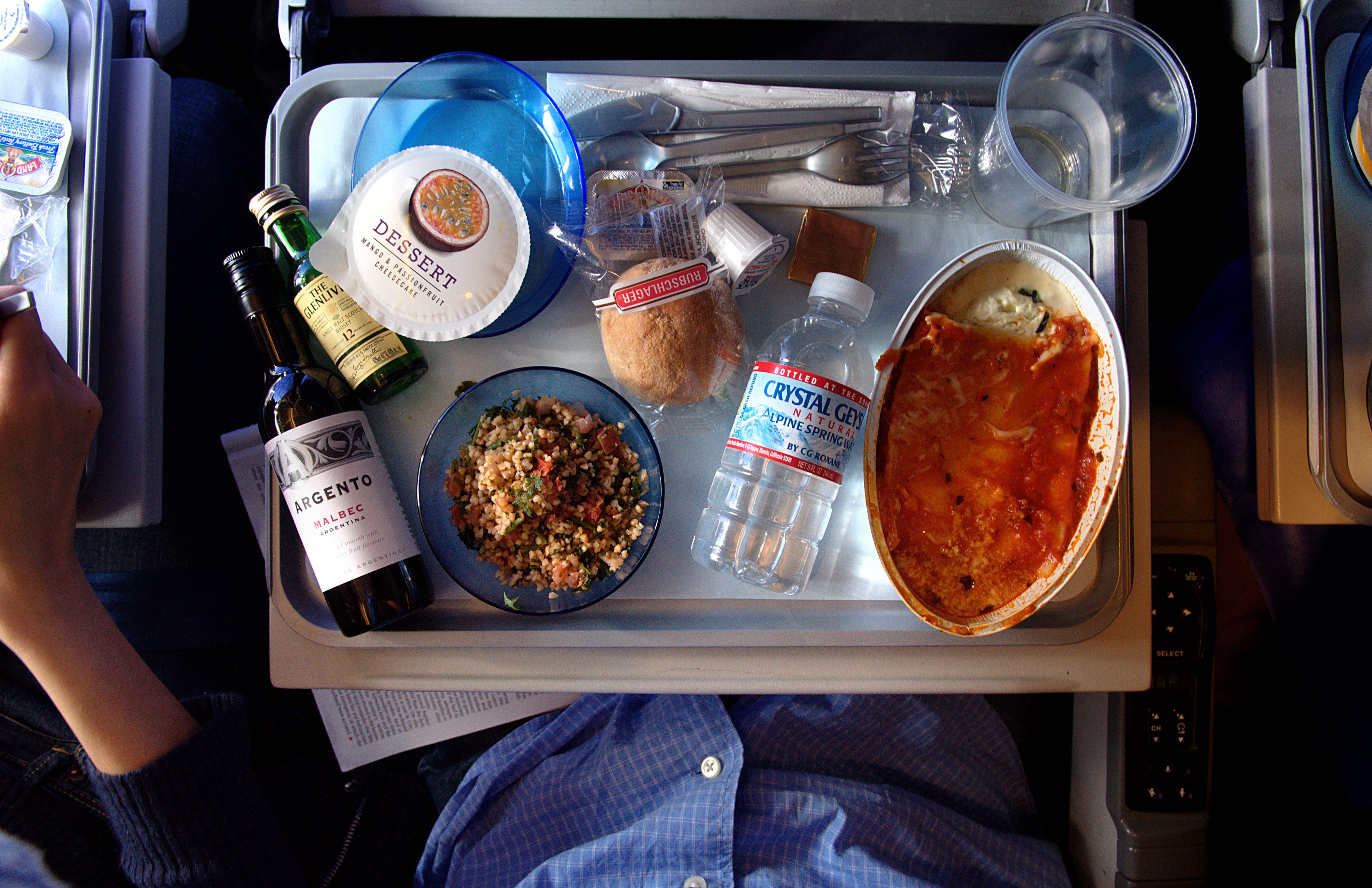 Еда с собой в самолет