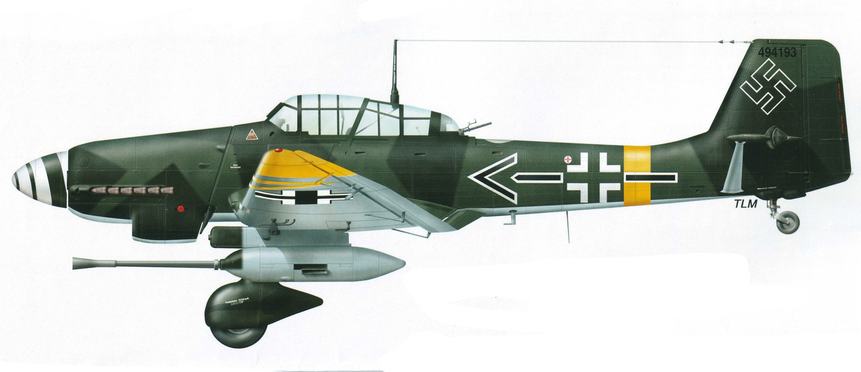 Немецкий самолет танк