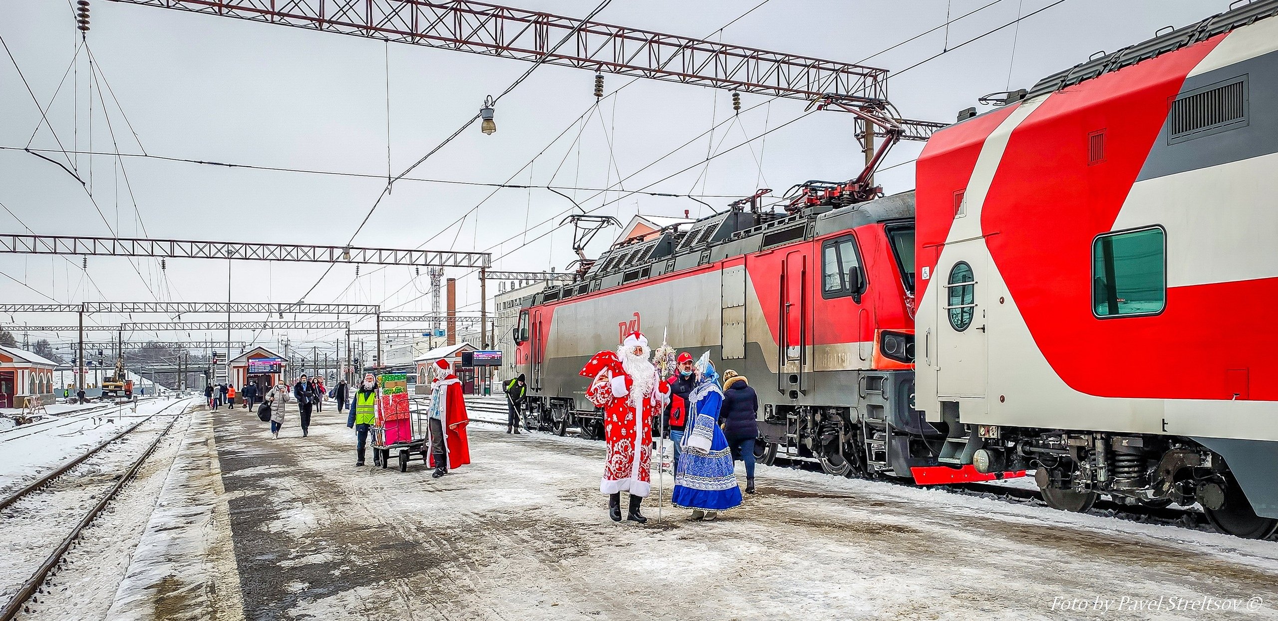 Поезд Деда Мороза 2022 Брянск