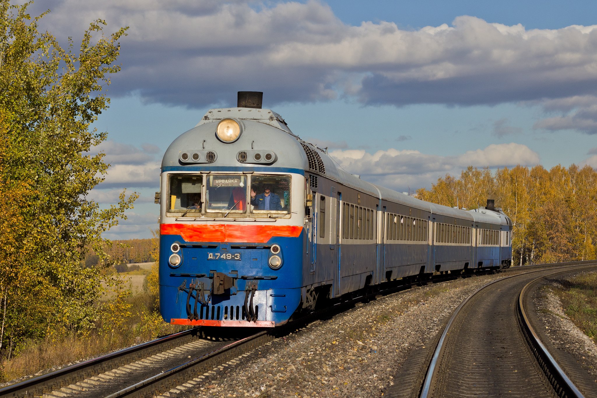 Дизель поезд д1 фото