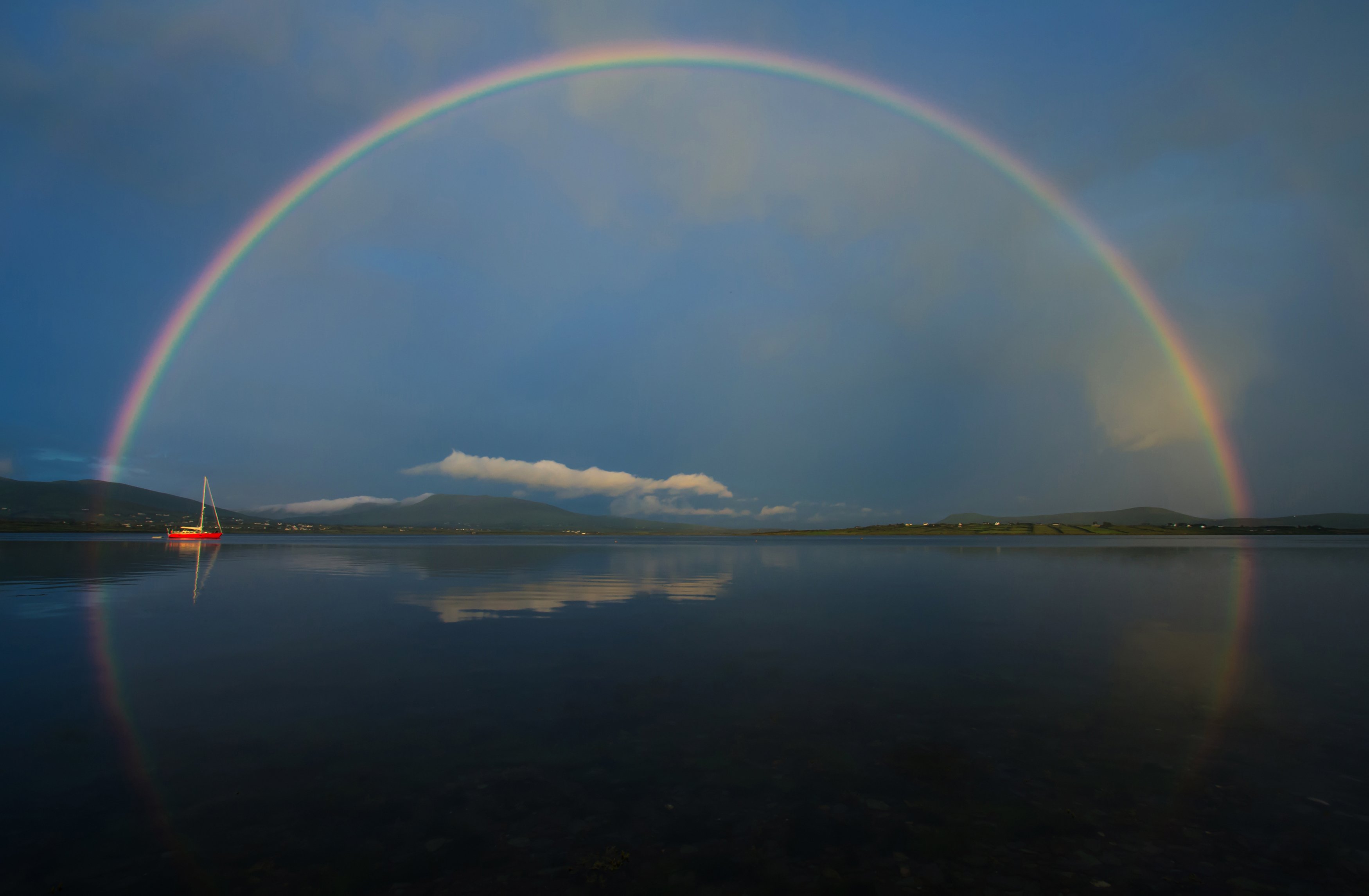 Полная радуга фото