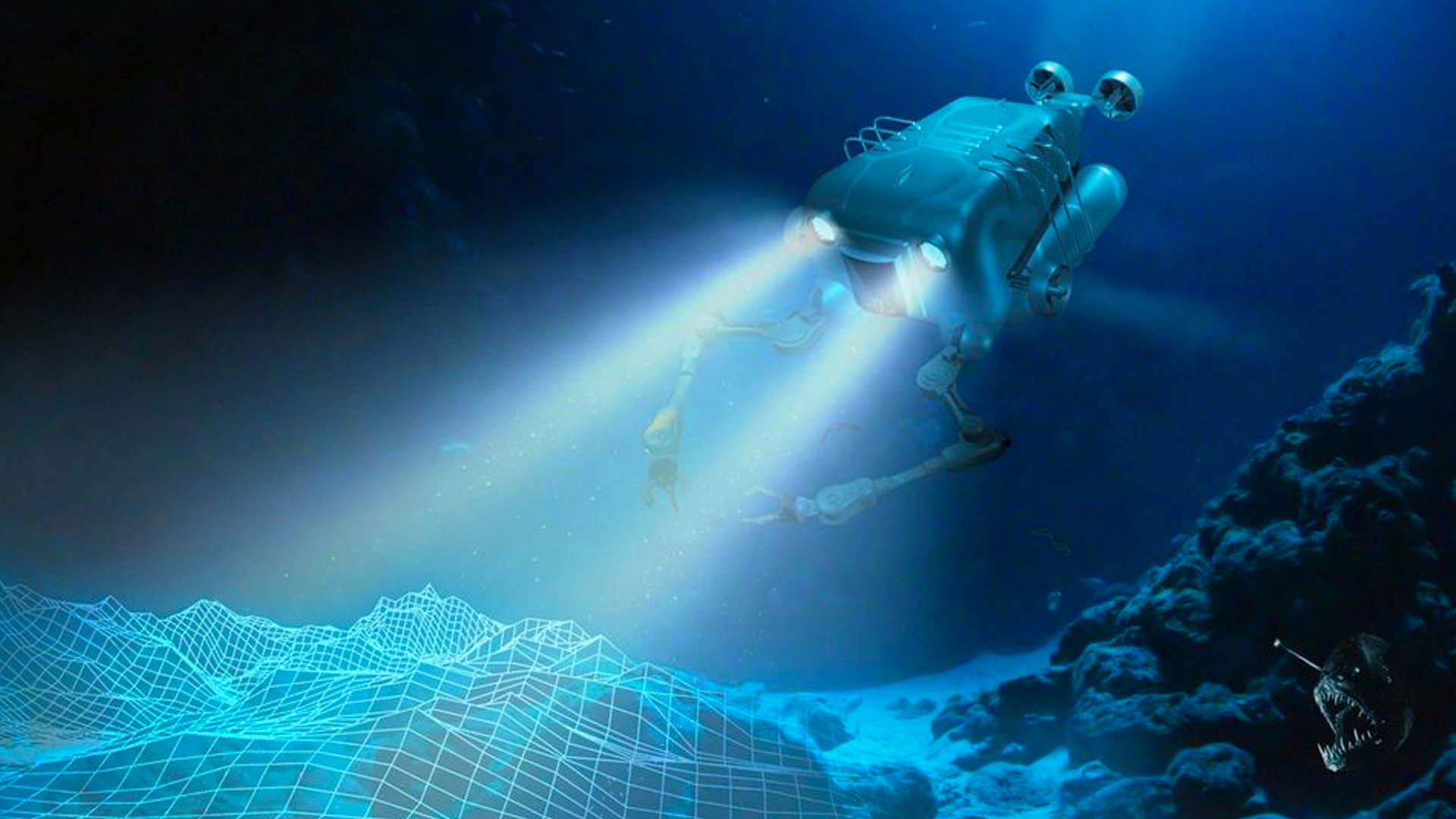 Спуститься на дно океана. Робот Батискаф. Подводные роботы. Подводная робототехника. Робот под водой.