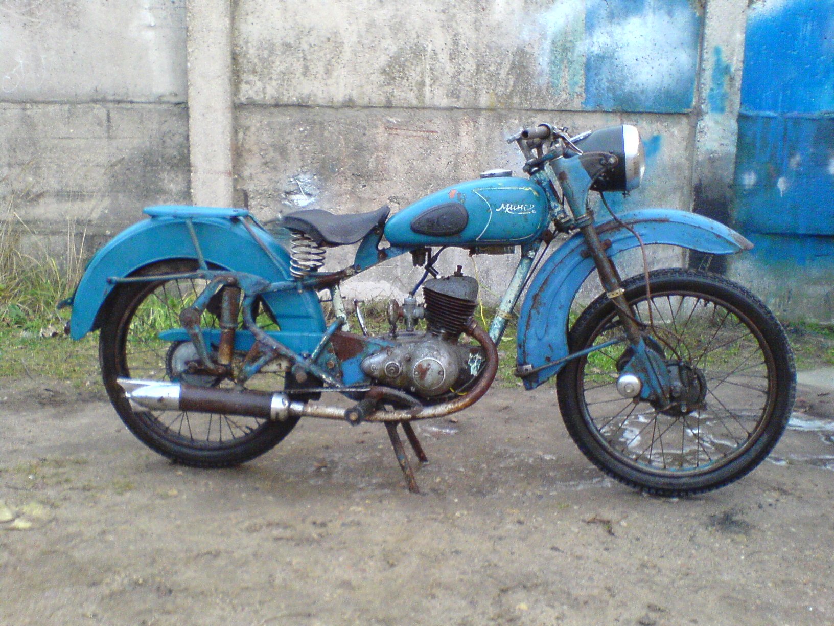 мотоцикл москва м1а