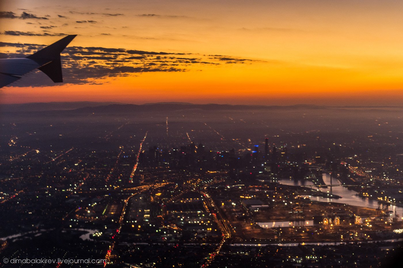 Москва вид с самолета