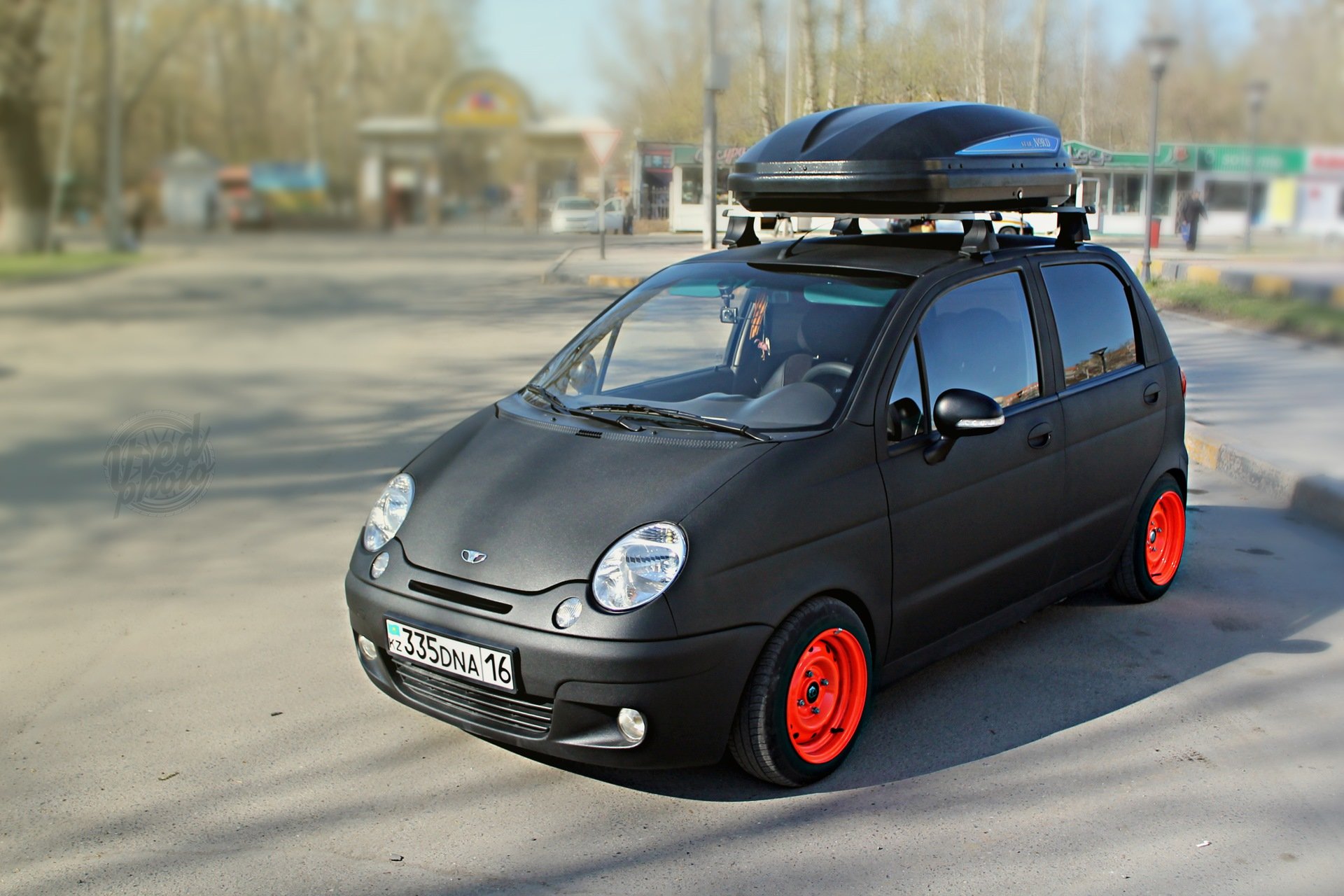 Тюнингованный Daewoo Matiz