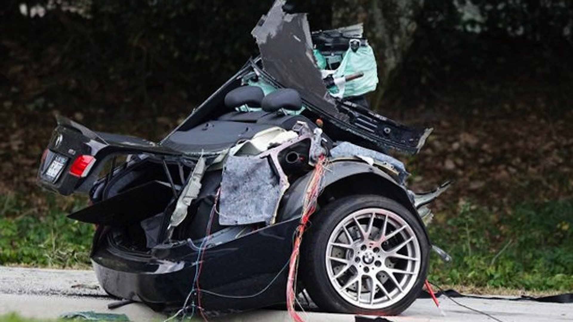 BMW m3 crash