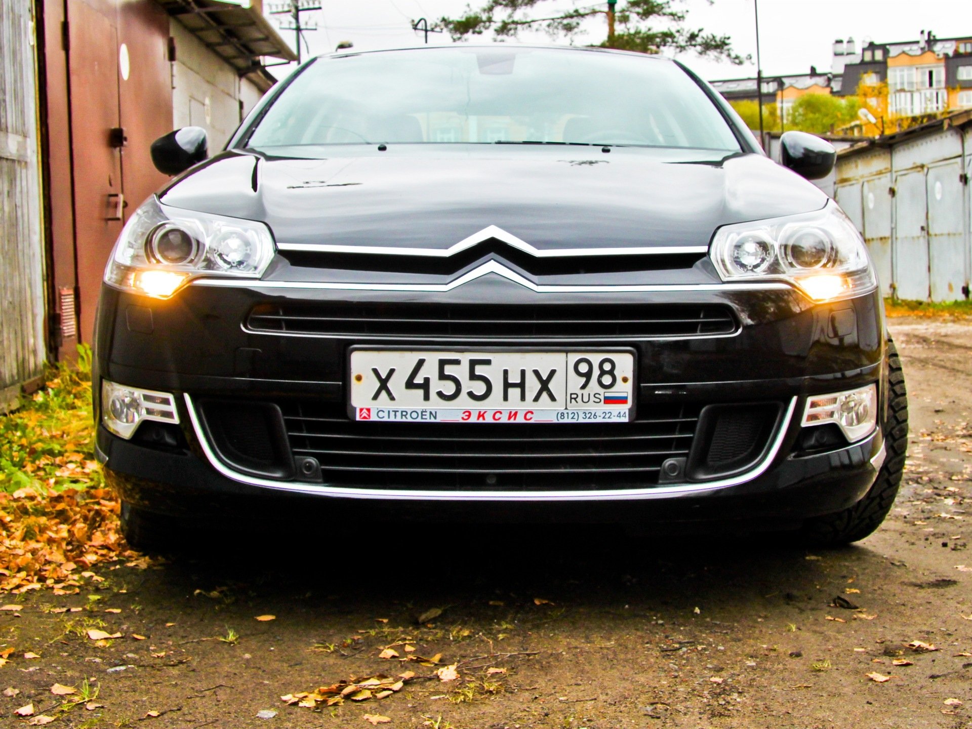 Фара citroen c