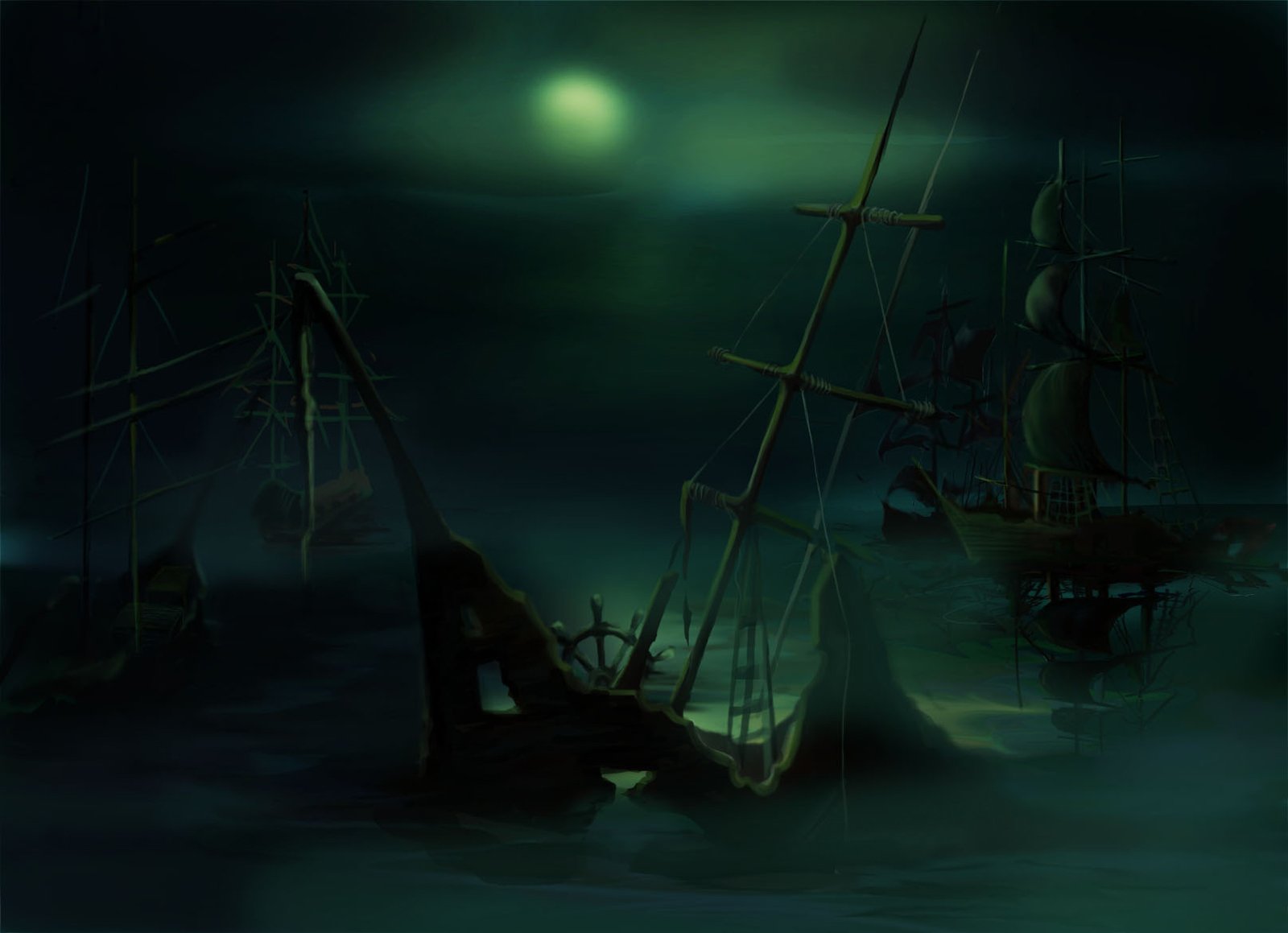 Кладбище пиратских кораблей