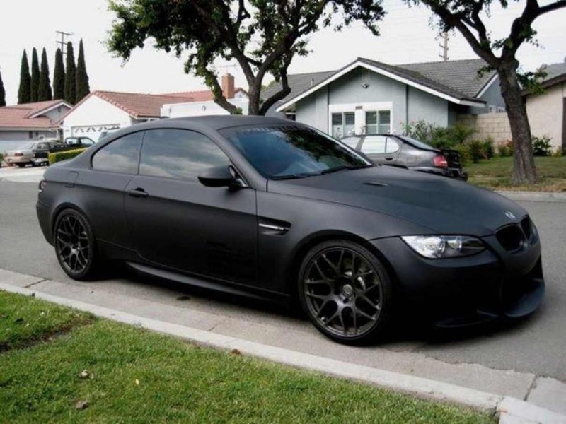 BMW e92 m3 Black Matte