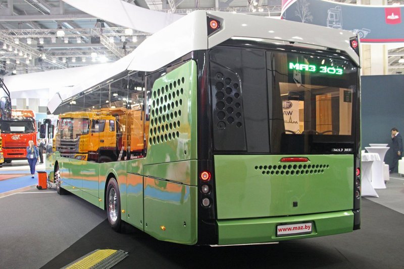 Электробус МАЗ-303e10