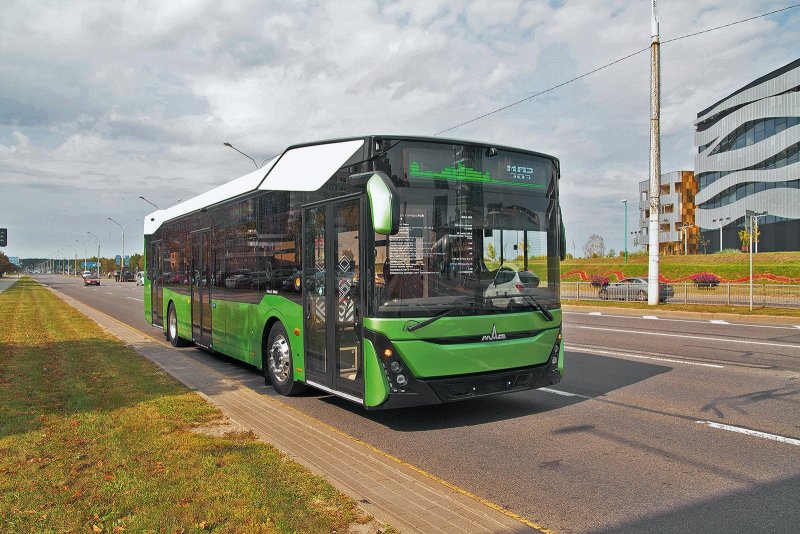 Новый белорусский автобус МАЗ-303