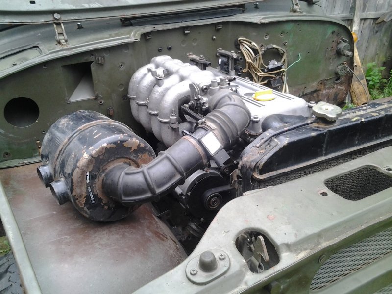 ЗМЗ 406 на УАЗ 469