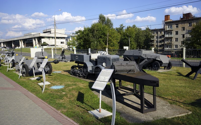 Парк-музей военной техники в Челябинске