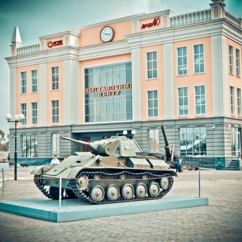 Музей военной техники «Боевая Слава Урала» в г. верхняя Пышма