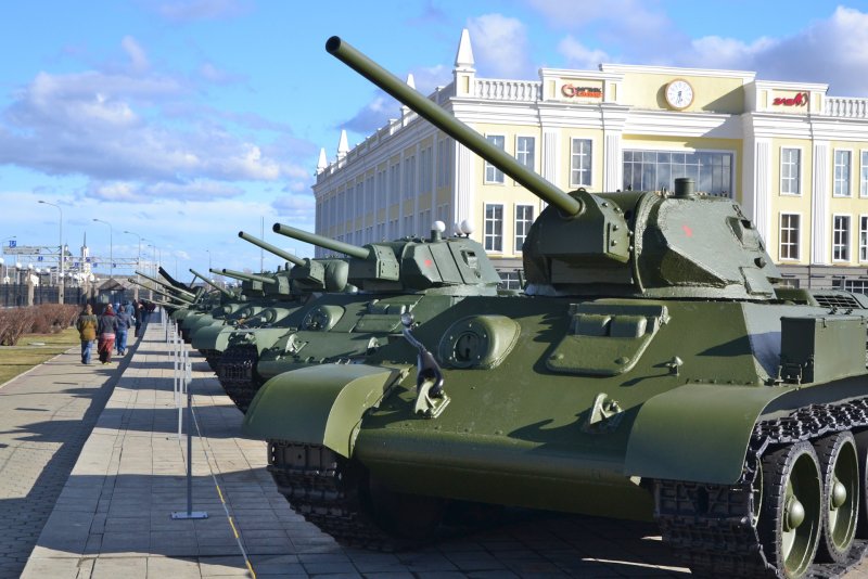 Верхняя Пышма Свердловская область музей военной техники