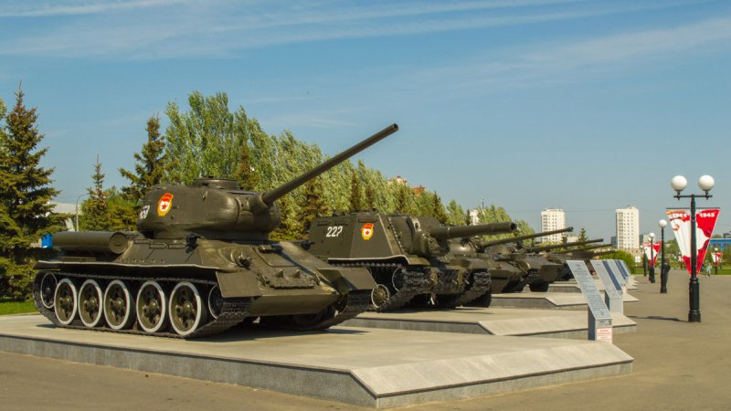 Музей военной техники в Москве на Поклонной горе