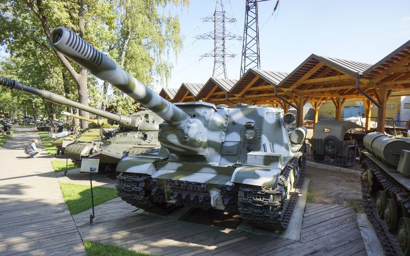 Музей военной техники в верхней Пышме