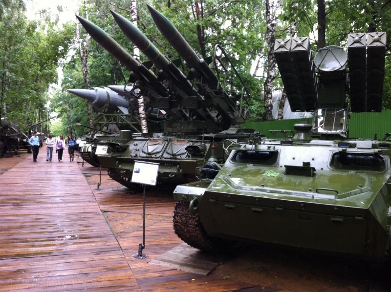 Парк-музей военной техники в Челябинске