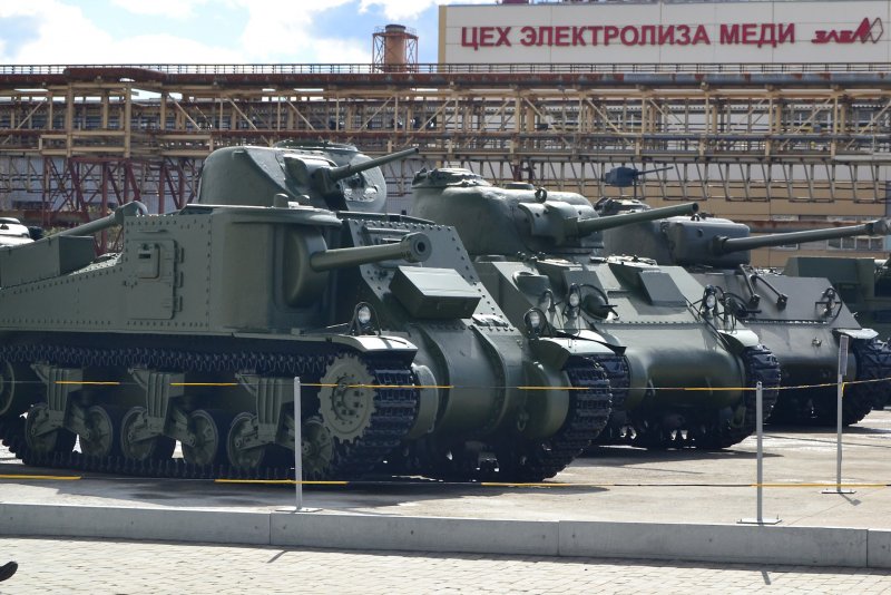 Музейный комплекс УГМК В верхней Пышме Военная техника
