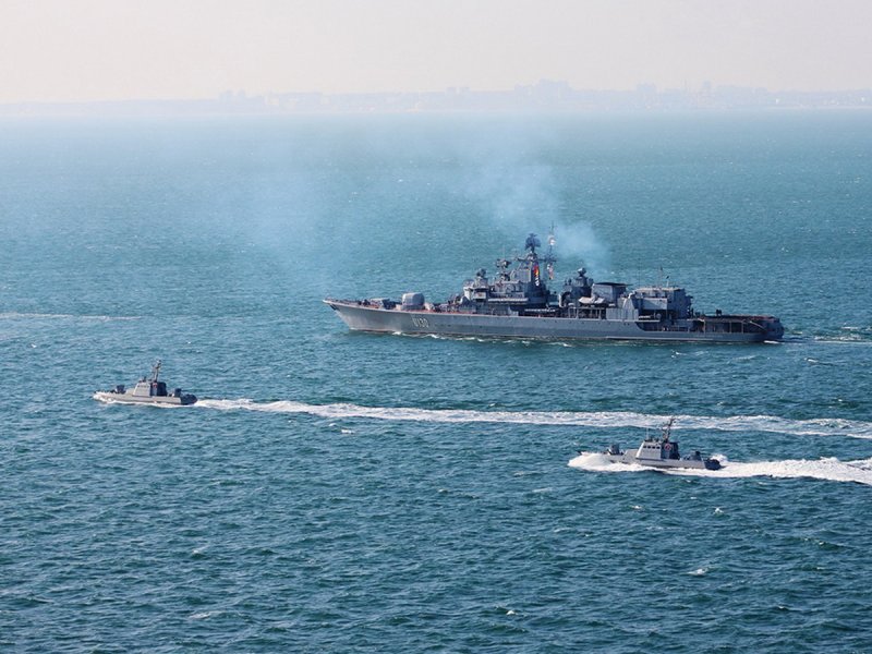 Военные учения НАТО В черном море