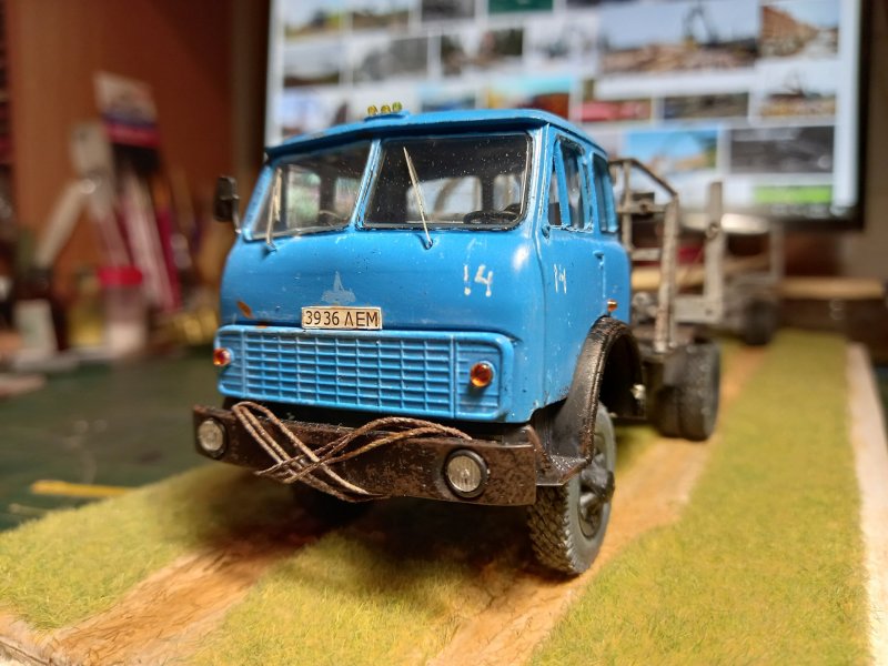 МАЗ 509 Spin Tires
