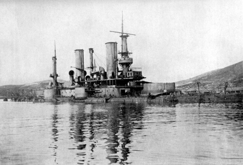 Броненосец Полтава 1904