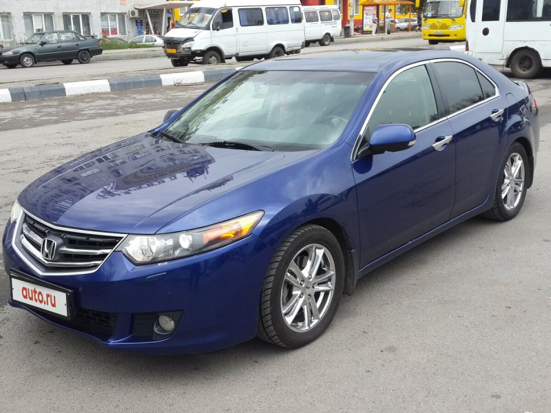 Honda Accord 2008 синий