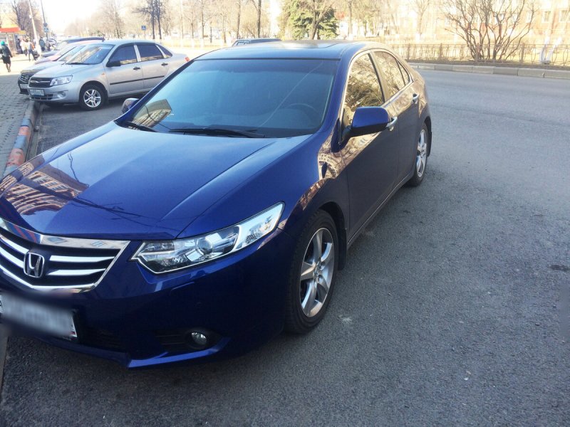 Honda Accord 8 синий
