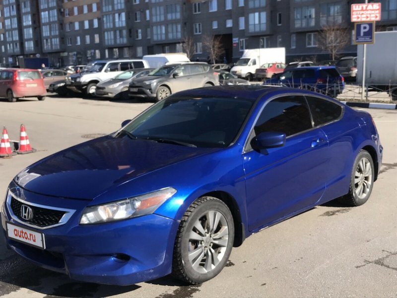 Honda Accord 2008 синий