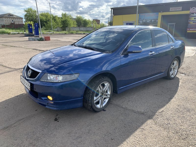 Honda Accord 2.4 Type s 2011 серо-голубая White
