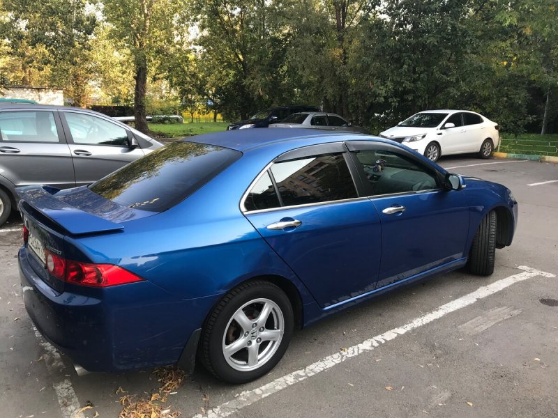 Honda Accord 7 голубая