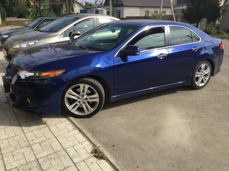 Honda Accord 2008 s line синяя