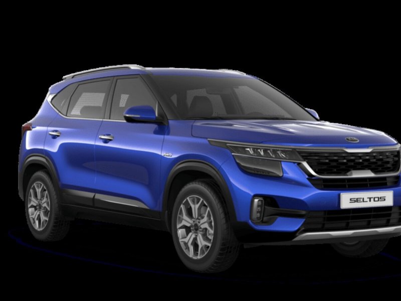 Kia Seltos 2020 синий