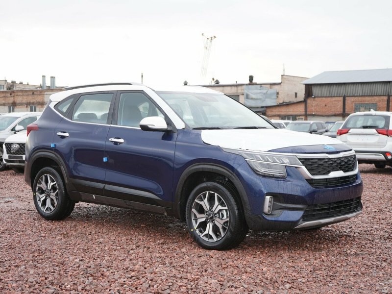 Kia 2020 Селтос темно синий