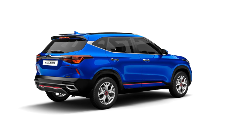 Kia Seltos темно синий