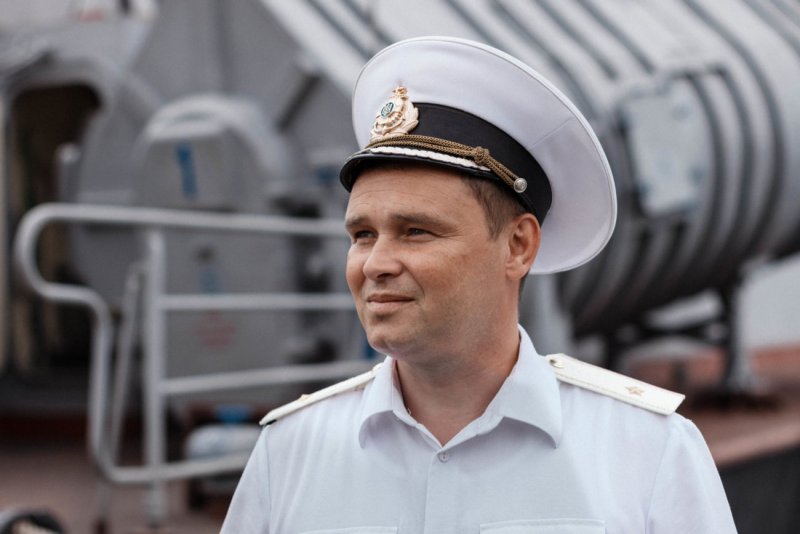 Капитан российского корабля