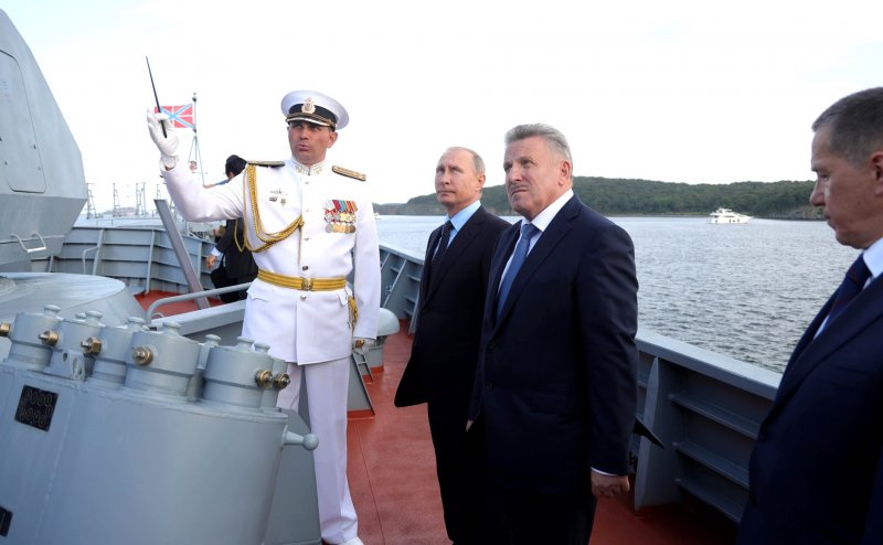 Корвет совершенный Путин