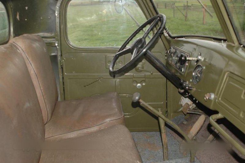 ЗИС-151 грузовой автомобиль салон
