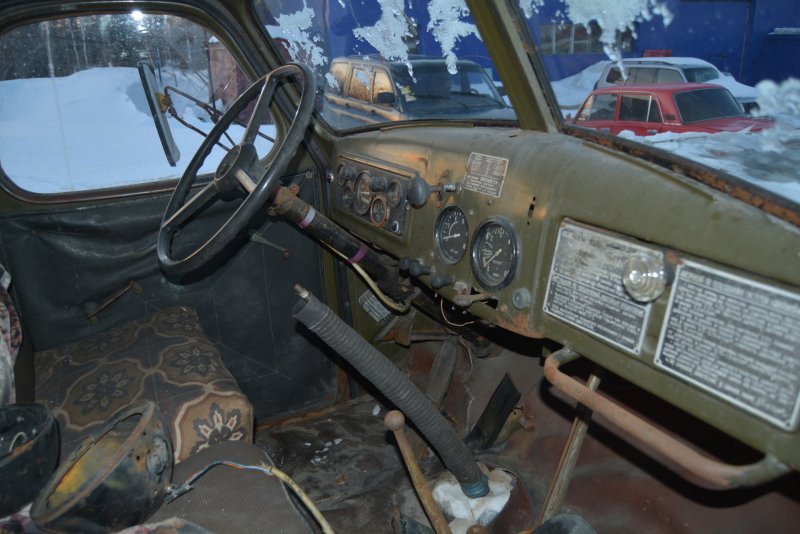 ЗИЛ 157 салон