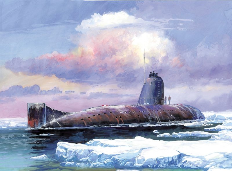 АПЛ К-3 Ленинский комсомол