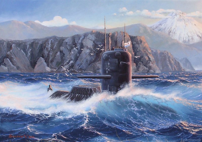 Художник-маринист Валерий Шиляев