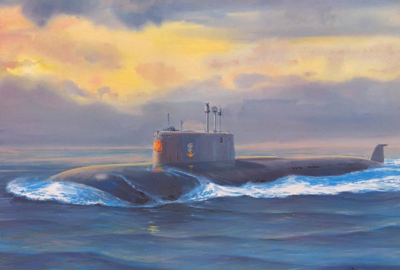 Художник Мартынов подводная лодка
