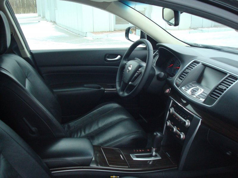 Nissan Teana j32 черный салон