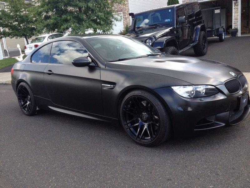 BMW e92 m3 Black Matte