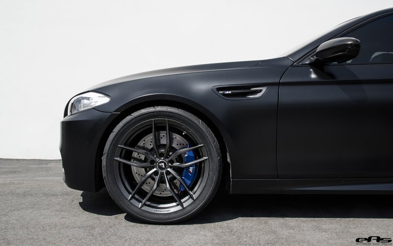 BMW m5 f10 Black Wheels