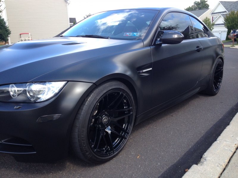 BMW 3 f30 Black Matte