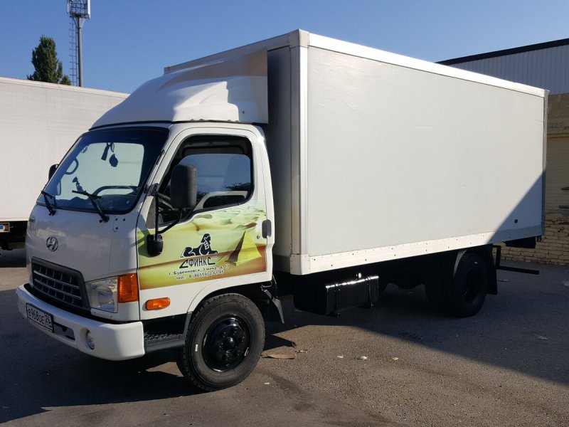 Hyundai hd72 фургон