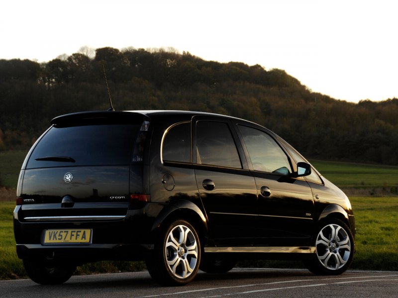 Meriva · a Рестайлинг (2006—2010) багажник