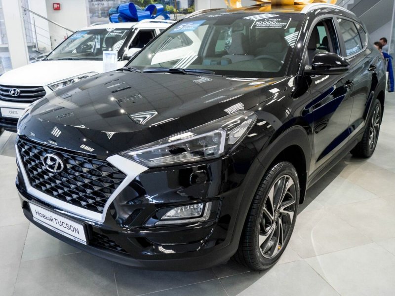 Hyundai Tucson 2021 черный