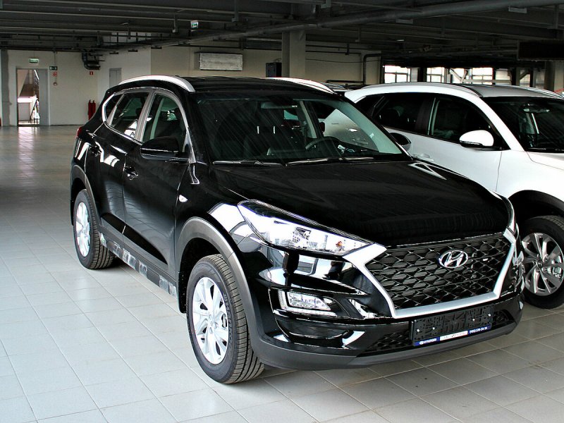 Hyundai Tucson 2019 черный